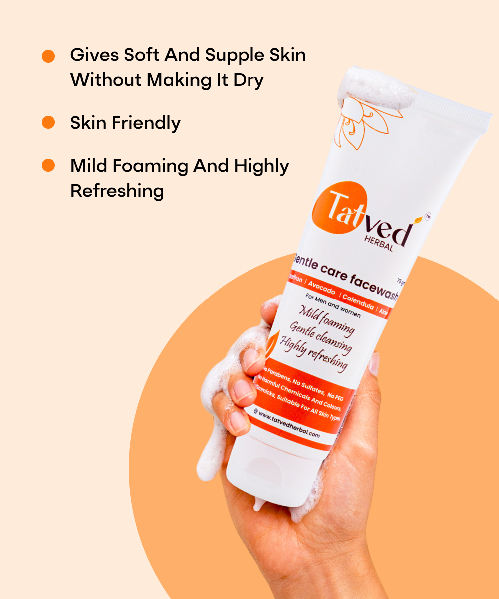 Gentle Care Facewash By Tatved Herbal