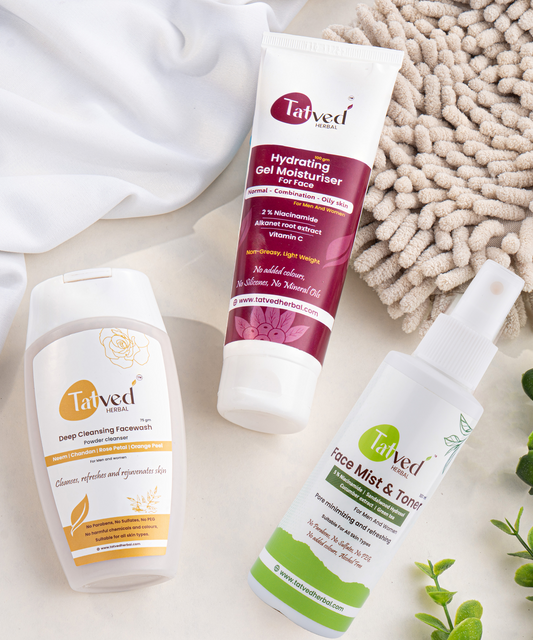 CTM Routine for oily-Combination and normal Skin