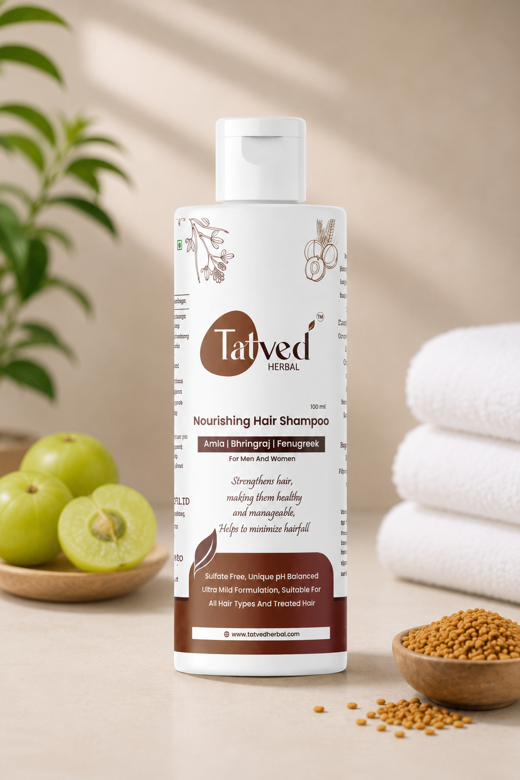 Nourishing Shampoo By Tatved Herbal