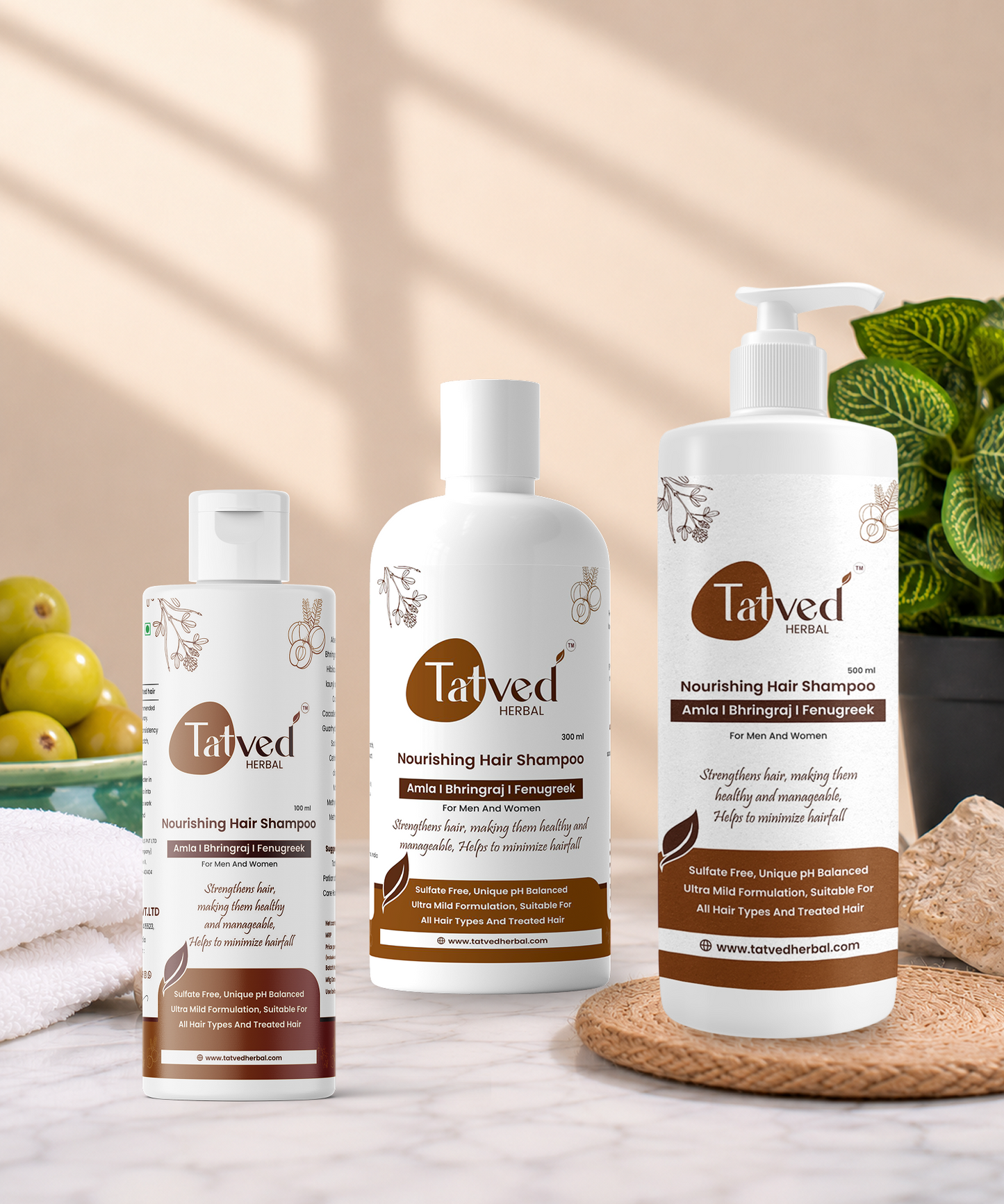 Nourishing Shampoo By Tatved Herbal