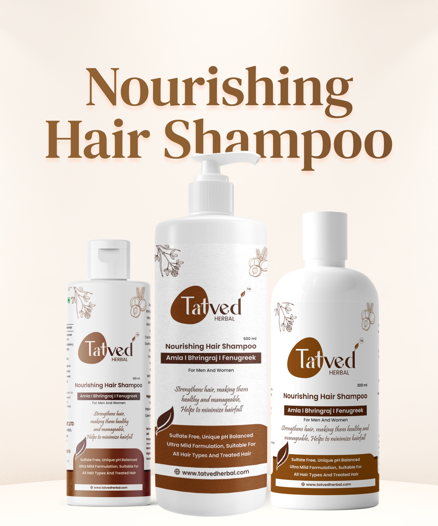 Nourishing Shampoo By Tatved Herbal