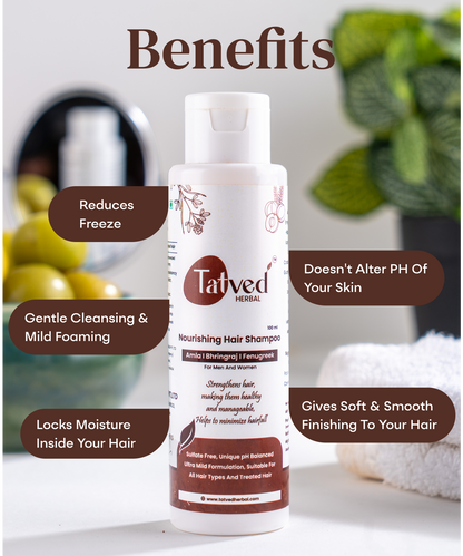 Nourishing Shampoo By Tatved Herbal