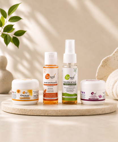 Sample kit for Oily to combination skin by Tatved Herbal