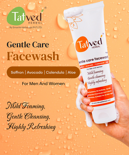Gentle Care Facewash By Tatved Herbal