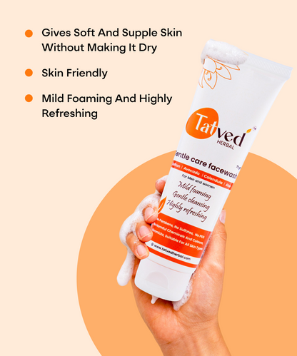 Gentle Care Facewash By Tatved Herbal