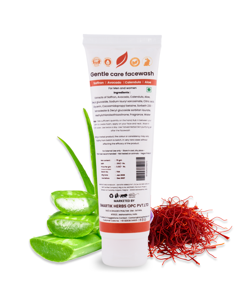 Gentle Care Facewash By Tatved Herbal