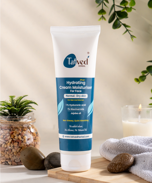 Hydrating Cream Moisturiser by Tatved Herbal