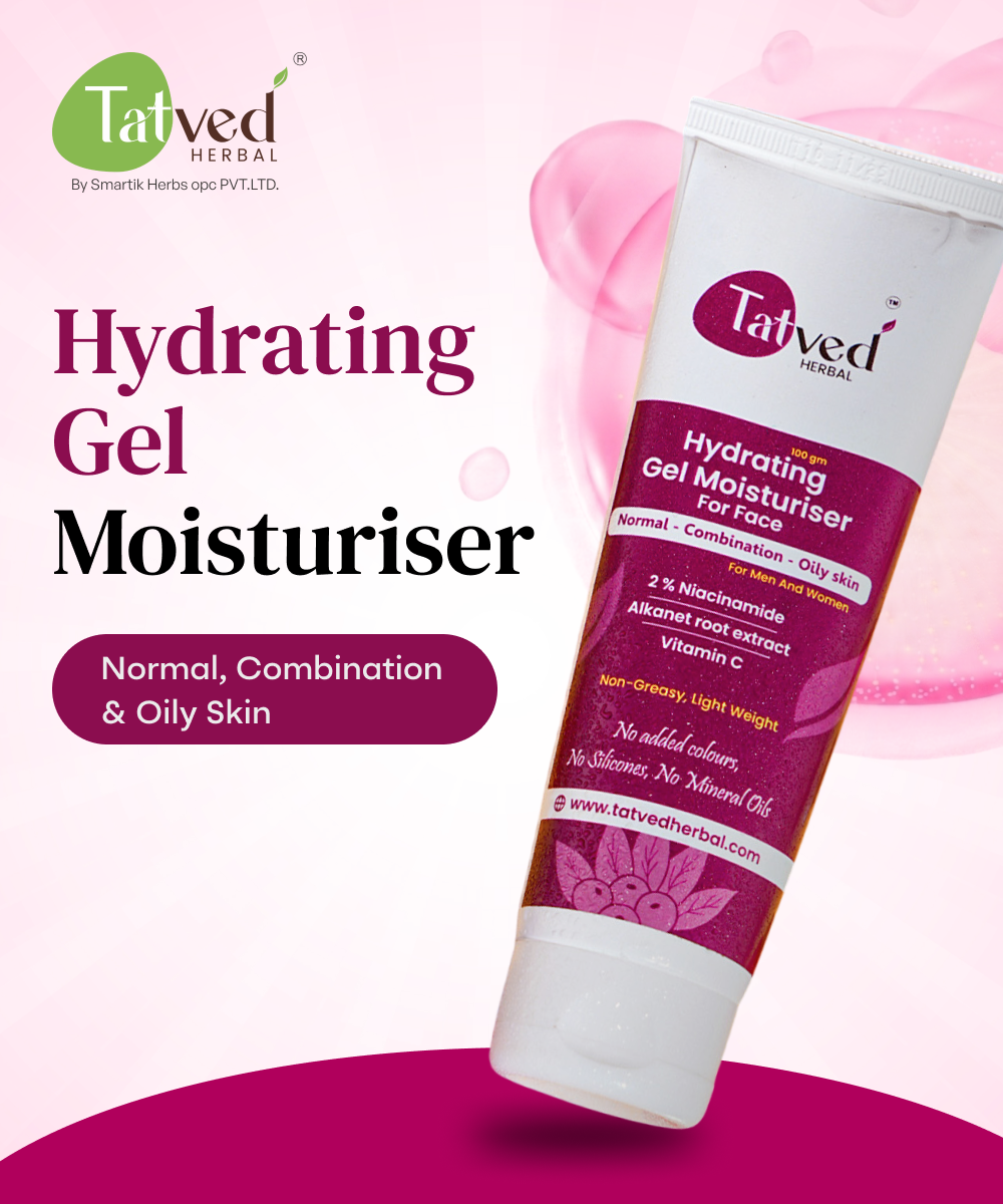 Hydrating Gel Moisturiser by Tatved Herbal