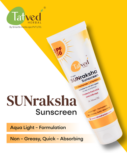 SUNraksha Sunscreen by Tatved Herbal