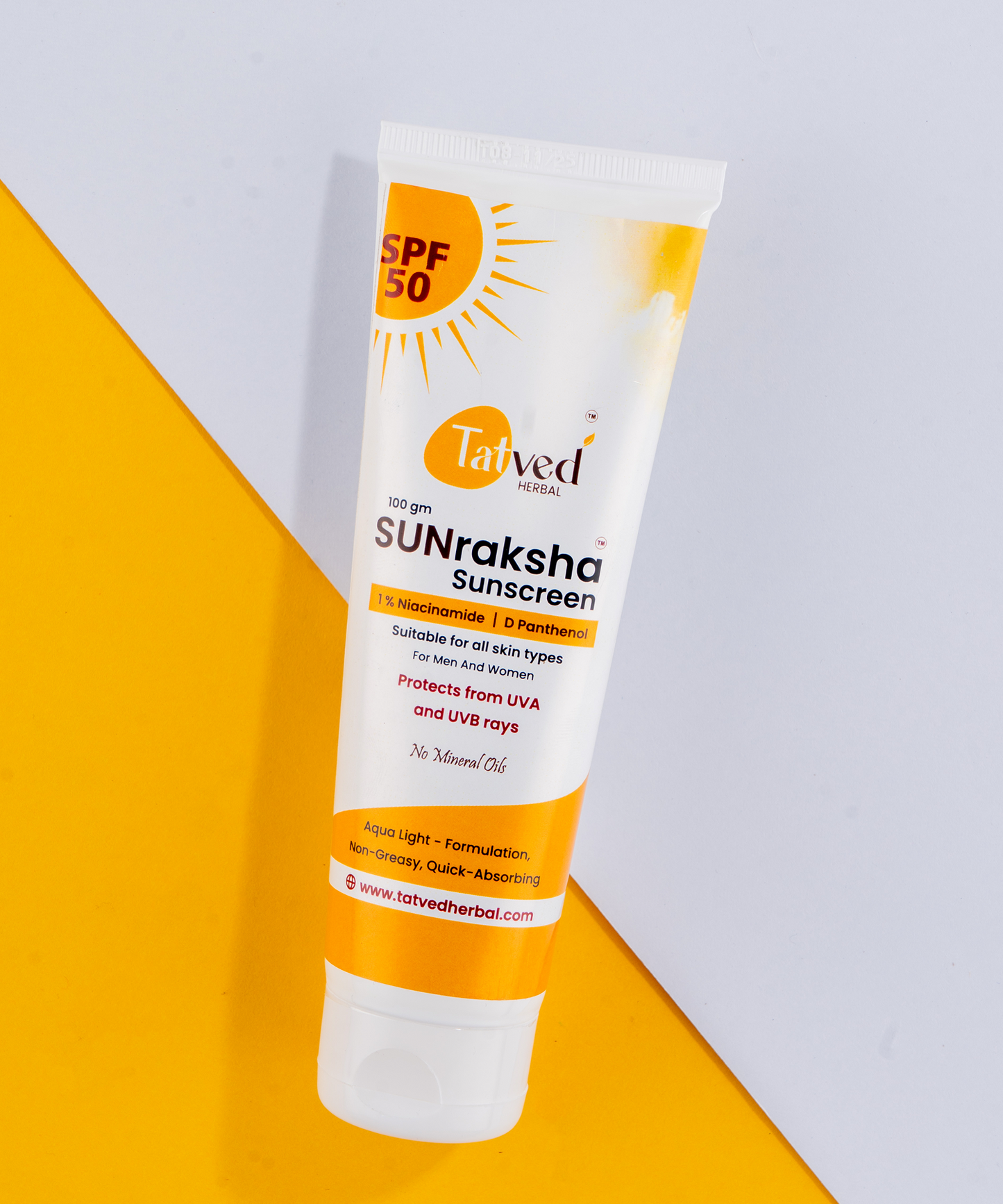 SUNraksha Sunscreen by Tatved Herbal