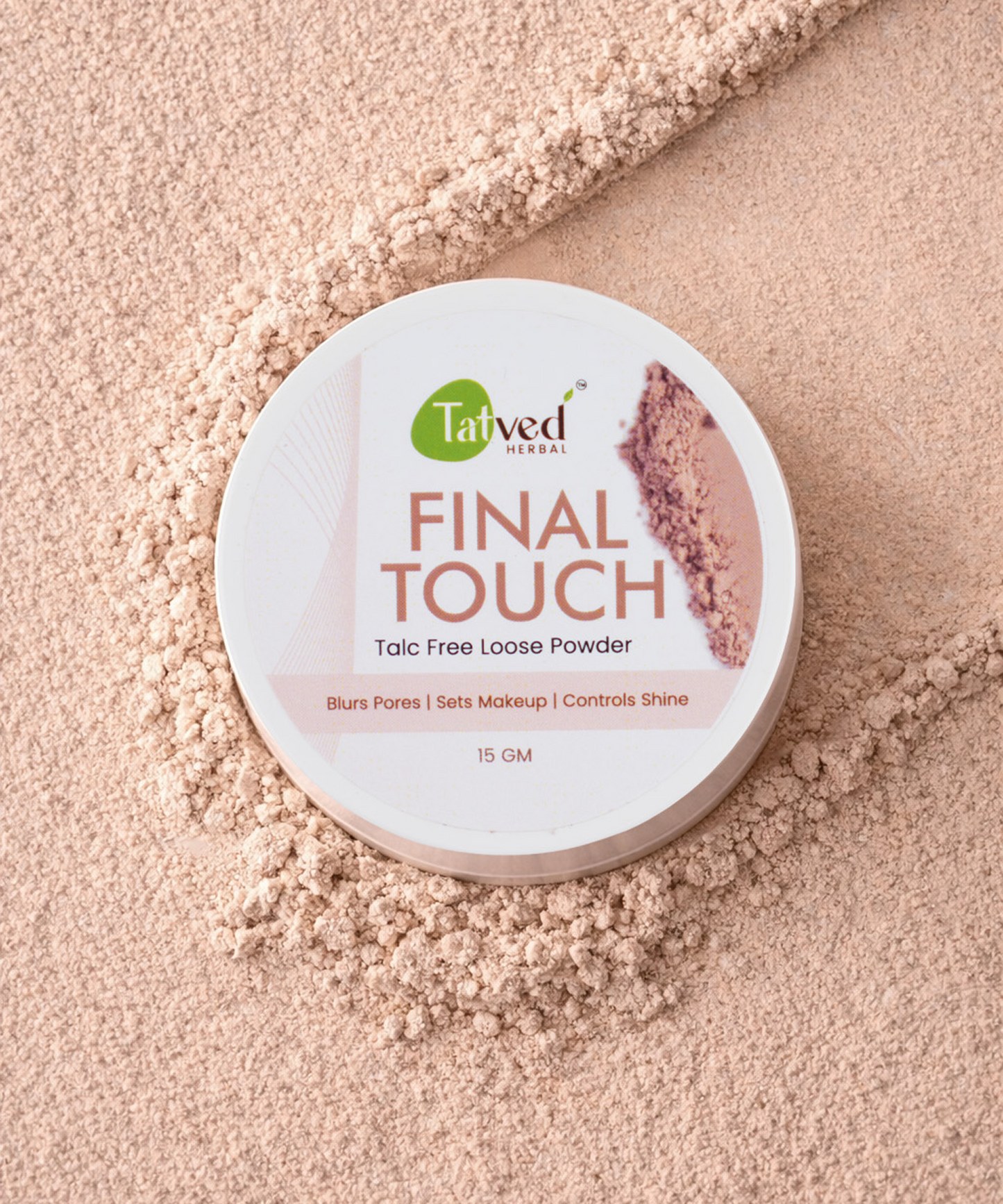 Final Touch - Talc Free Loose powder by Tatved herbal