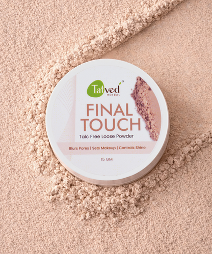 Final Touch - Talc Free Loose powder by Tatved herbal