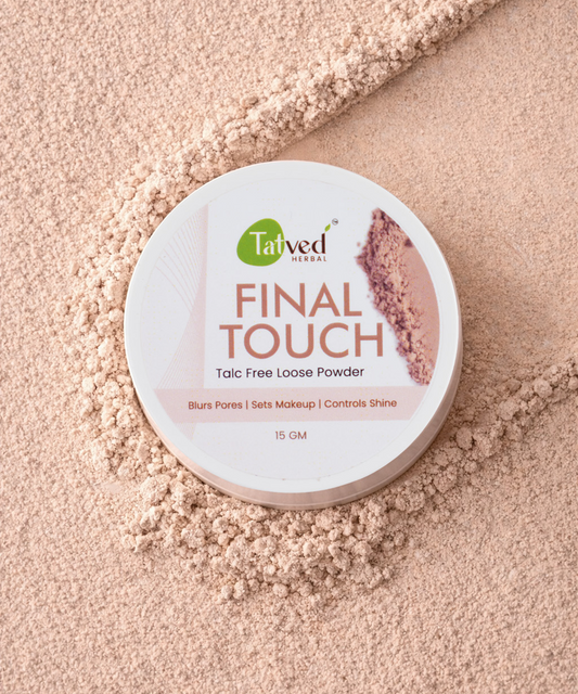 Final Touch - Talc Free Loose powder by Tatved herbal