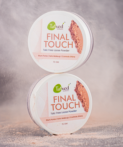 Final Touch - Talc Free Loose powder by Tatved herbal