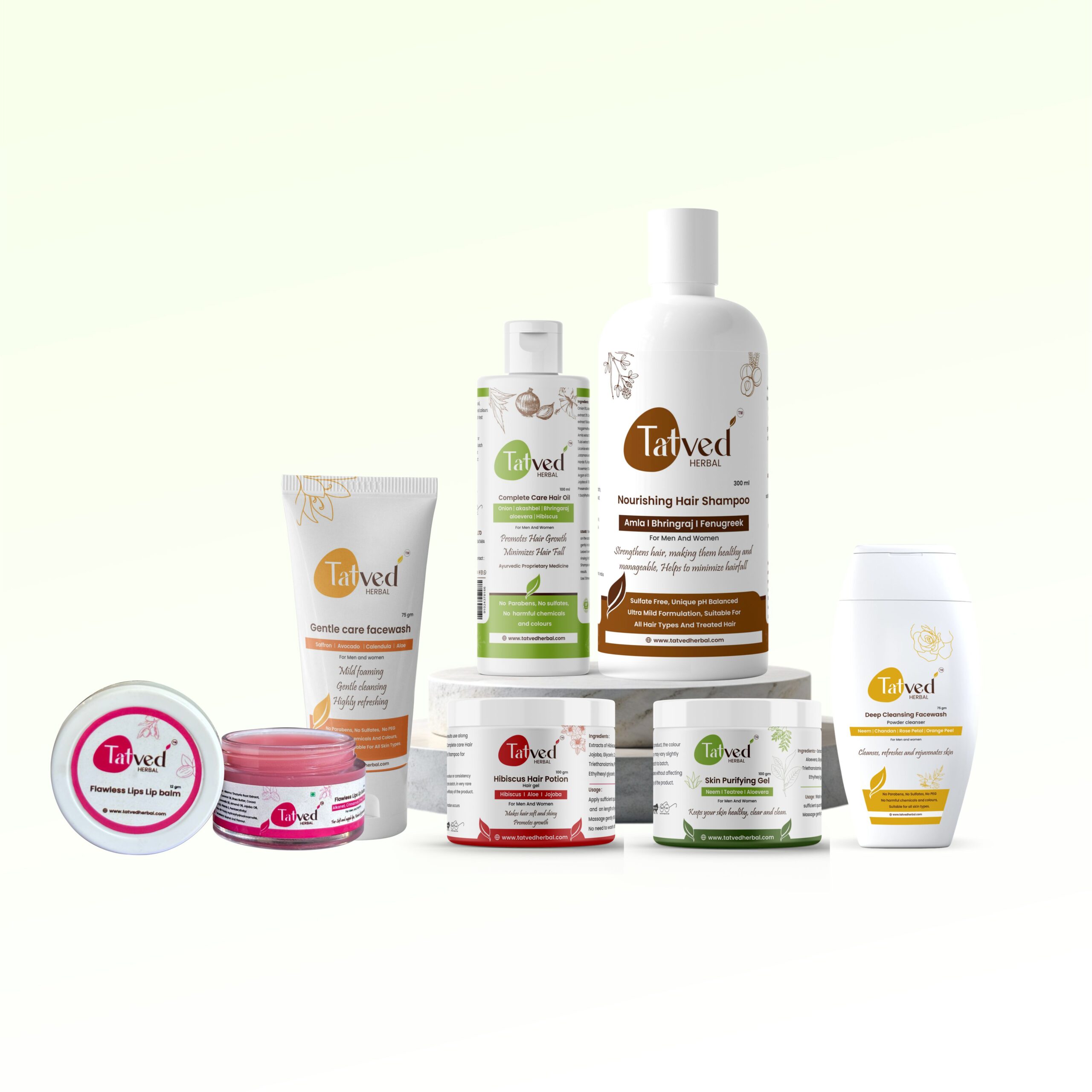 Skin care and hair care online bundle