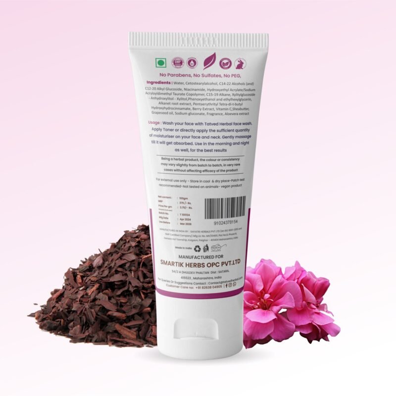 Hydrating Gel Moisturizer by Tatved Herbal - Image 5