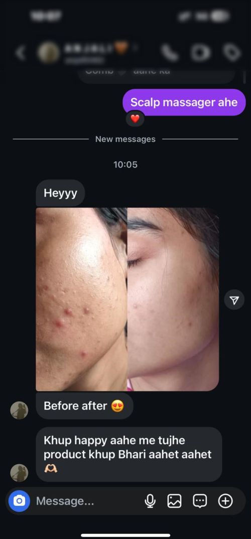 Customer Review Skin Care Product