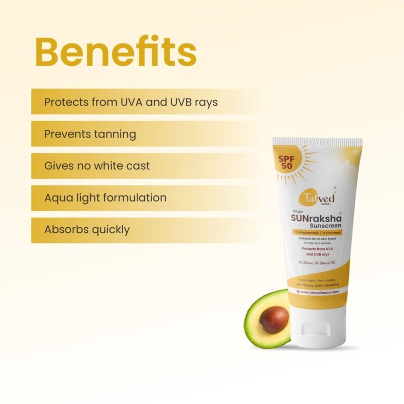SUNraksha Sunscreen by Tatved Herbal - Image 4