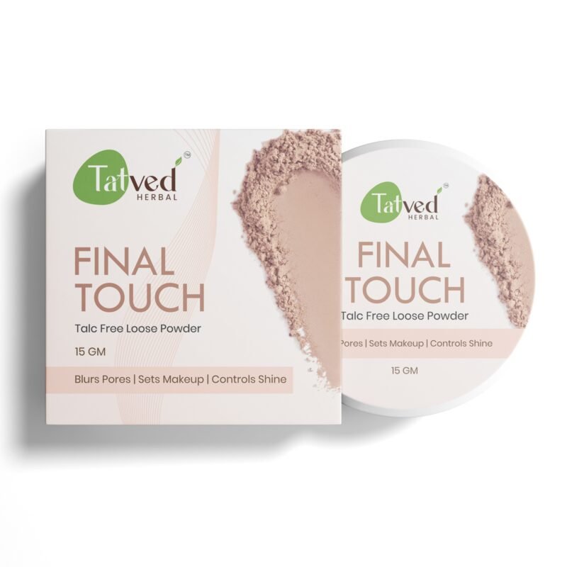 Final Touch - Talc Free Loose powder by Tatved herbal