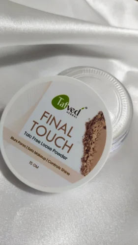 Final Touch - Talc Free Loose powder by Tatved herbal photo review
